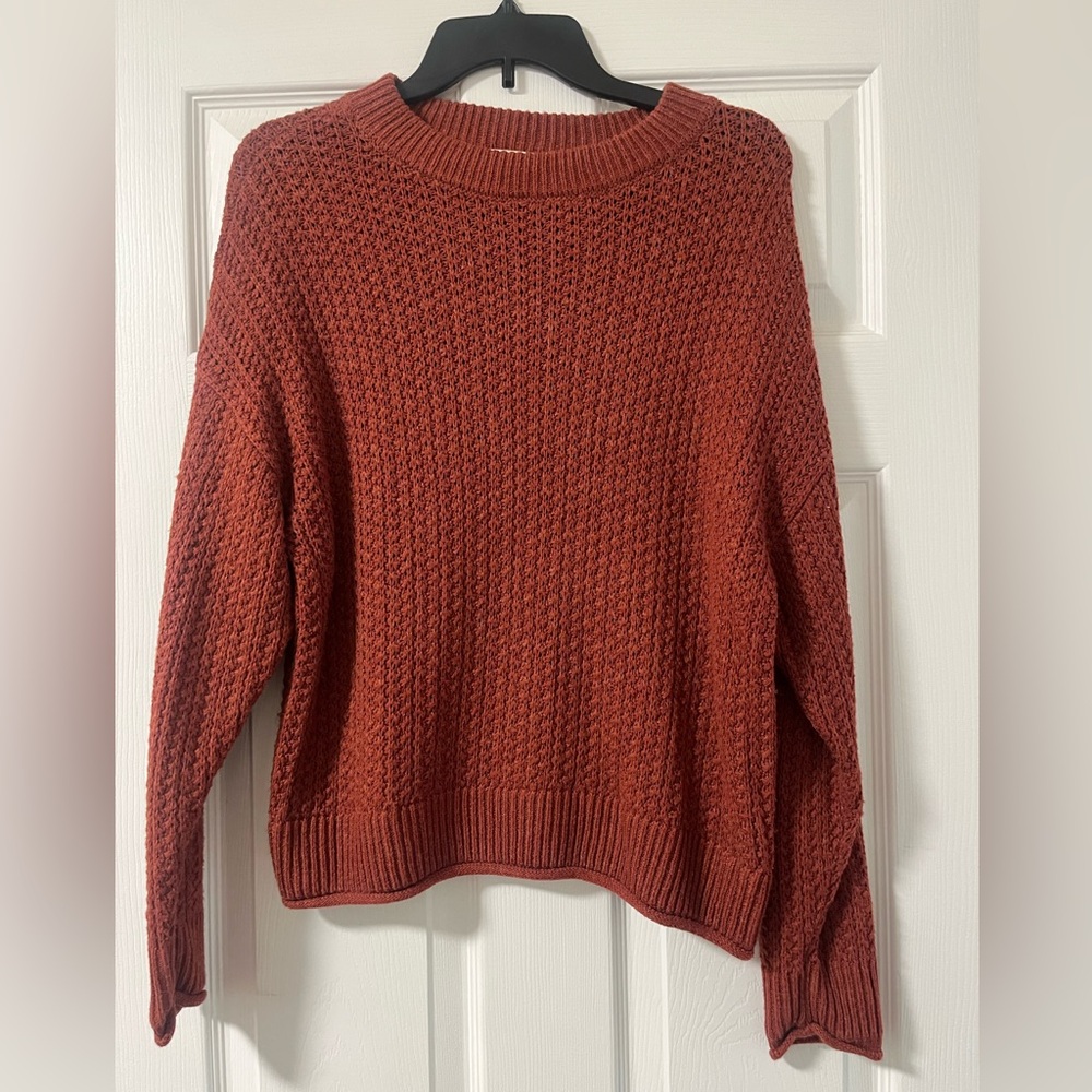 Rust sweater